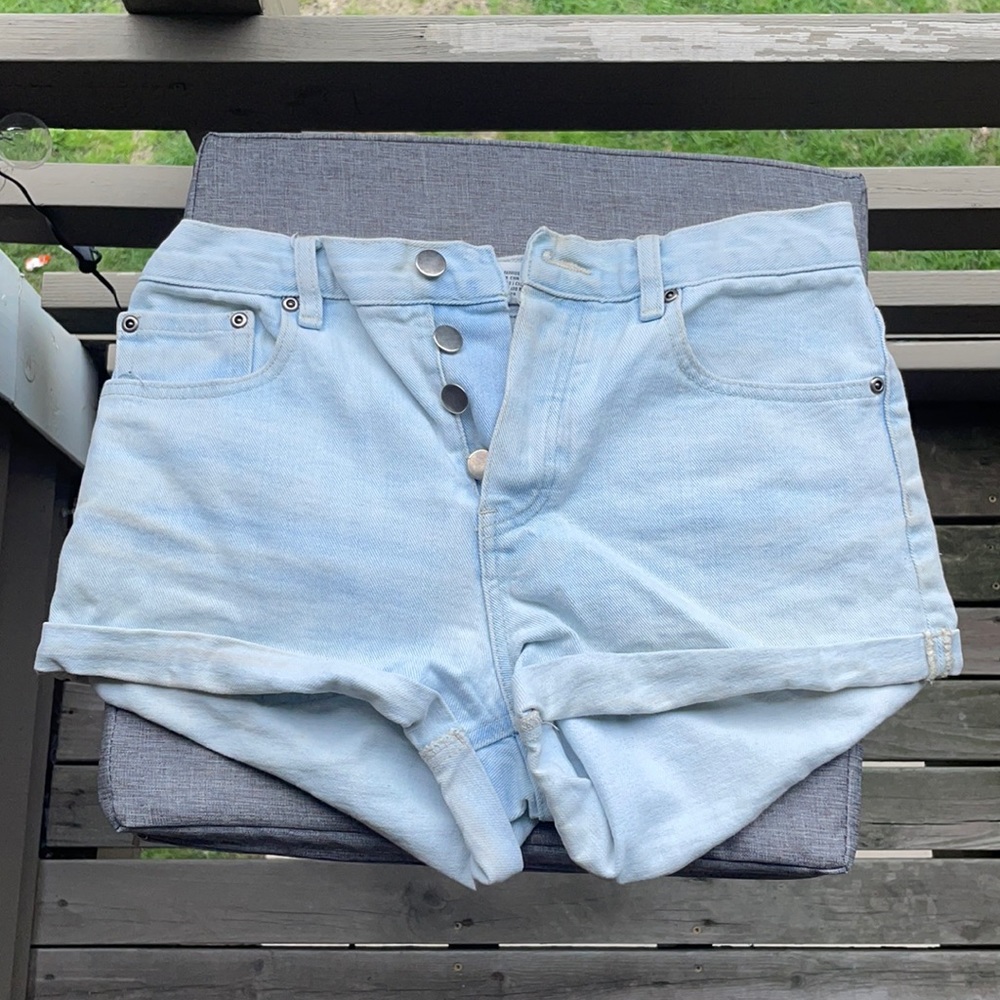 Forever 21 High Wasted Denim Shorts